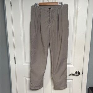 Prairie Underground Tan Chinos Tapered Elastic Cuffs